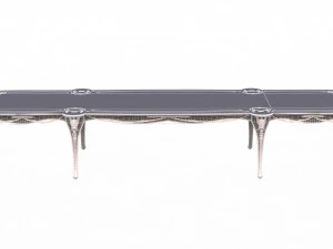 classic table for dining room table sarwood 3D Model
