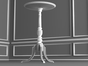 coffee table furniture design for diningroom 3D Model