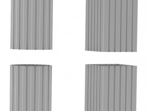 column plaster molding decoration Modèle 3D