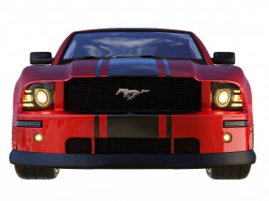 mustang shelby gt 500 3D Model