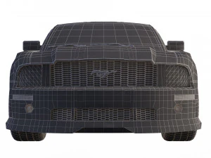 mustang shelby gt 500 3D Model