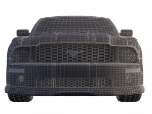 mustang shelby gt 500 3D Model
