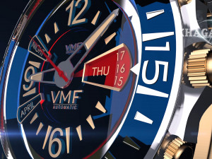 watch clock tissot vmf Model 3D
