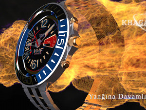 watch clock tissot vmf Model 3D