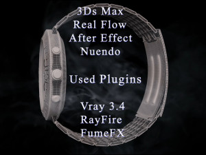 watch clock tissot vmf Model 3D