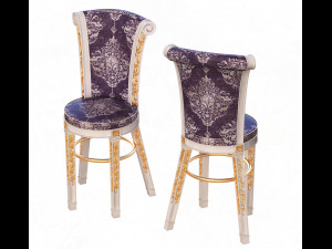 bar stool classic Model 3D
