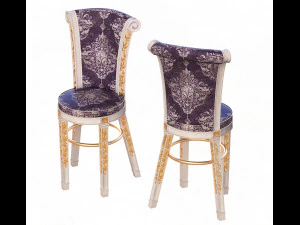 bar stool classic 3D Model