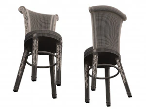 bar stool classic 3D Model