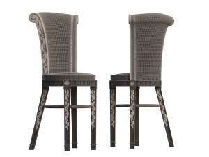 bar stool classic Model 3D