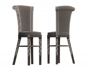 bar stool classic 3D Model