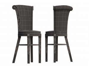 bar stool classic Model 3D