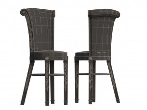 bar stool classic 3D Model