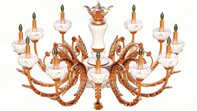 classic chandelier sw Modelo 3D .c4d .max .obj .3ds .fbx .stl .blend 