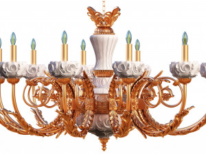 classic chandelier sw Modelo 3D