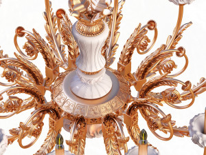 classic chandelier sw Modelo 3D