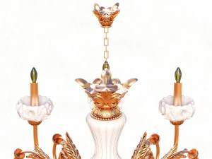 classic chandelier sw 3D Model