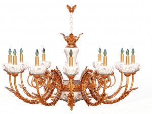 classic chandelier sw Modelo 3D