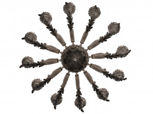 classic chandelier sw Modelo 3D