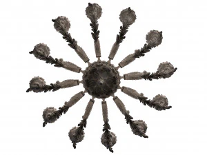 classic chandelier sw 3D Model