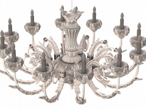 classic chandelier sw Modelo 3D