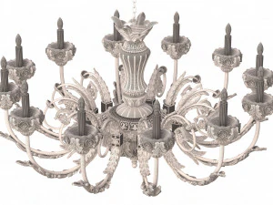 classic chandelier sw 3D Model