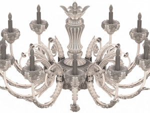classic chandelier sw Modelo 3D