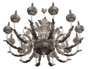 classic chandelier sw 3D Model