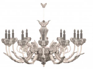 classic chandelier sw 3D Model