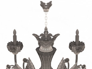 classic chandelier sw Modelo 3D