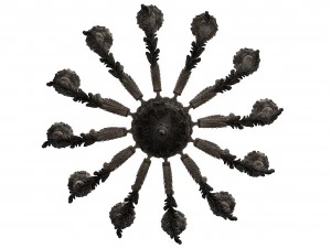 classic chandelier sw 3D Model