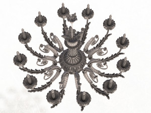 classic chandelier sw Modelo 3D