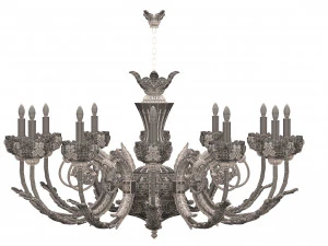 classic chandelier sw 3D Model