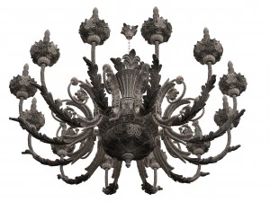 classic chandelier sw 3D Model