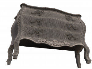 classic comode furniture design afaq 3D Model