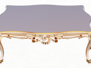 classic tea table furniture design sw Modelo 3D