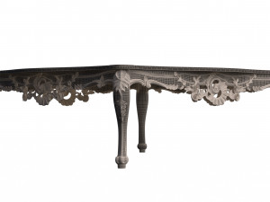 classic tea table furniture design sw Modelo 3D