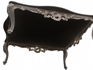 classic tea table furniture design sw Modelo 3D
