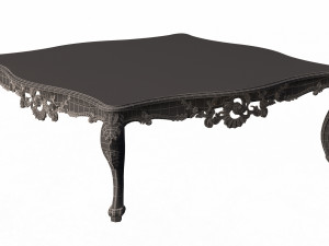 classic tea table furniture design sw Modelo 3D
