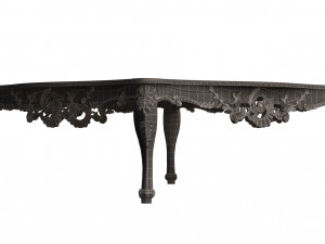 classic tea table furniture design sw Modelo 3D