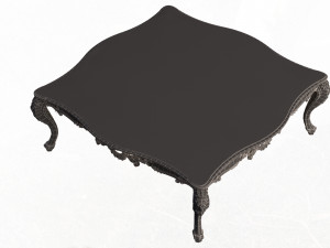 classic tea table furniture design sw Modelo 3D