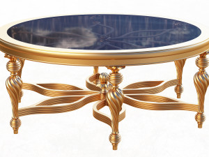 classic tea table furniture design sw yegane Modello 3D