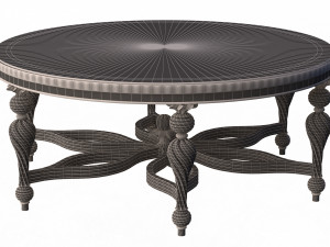 classic tea table furniture design sw yegane Modello 3D