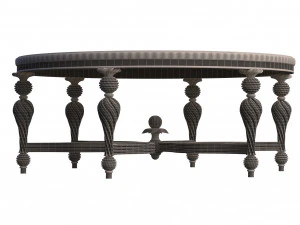 classic tea table furniture design sw yegane 3D Model