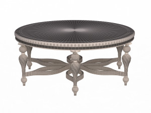 classic tea table furniture design sw yegane Modello 3D