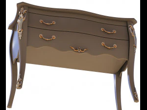 comode bedroom furniture design afaq kiwi 3D Model