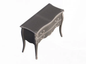 comode bedroom furniture design afaq kiwi 3D Model