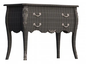 comode bedroom furniture design afaq kiwi 3D Model