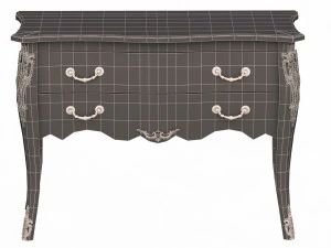 comode bedroom furniture design afaq kiwi 3D Model