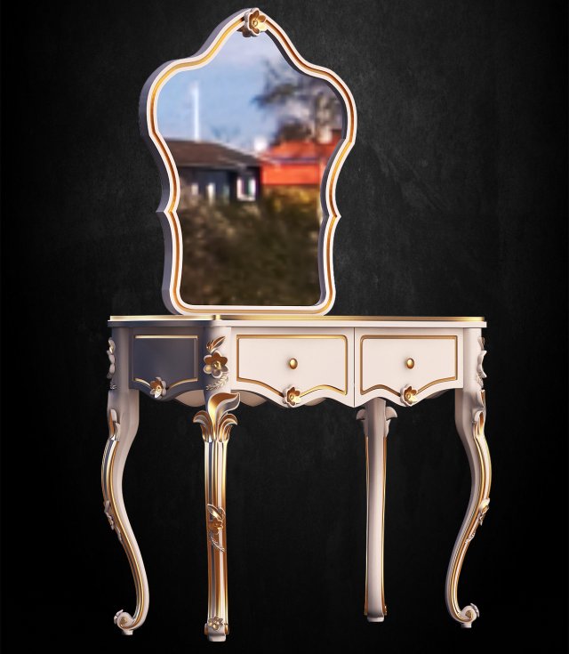 comode classic angelo cappellini 3D Model .c4d .max .obj .3ds .fbx .stl .blend 