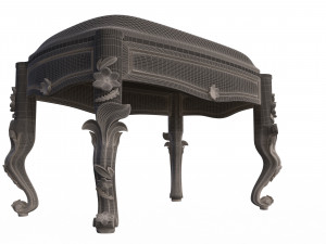 pufik bellutti italian borague style 3D 모델